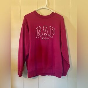 "GAP" Vintage Soft Boyfriend Crewneck Sweatshirt